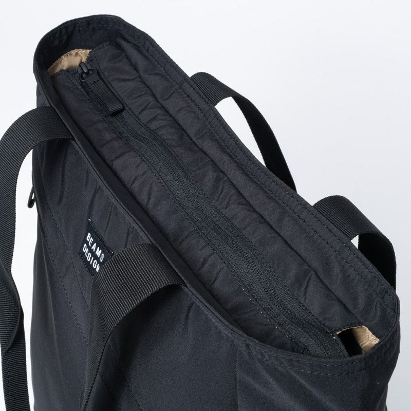 BEAMS DESIGN Diagonal トート【BMMH5ET2】 ブラック