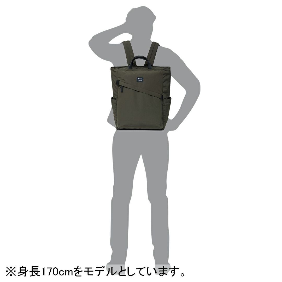 BEAMS DESIGN Diagonal 2WAYバックパック【BMMH5ER2】