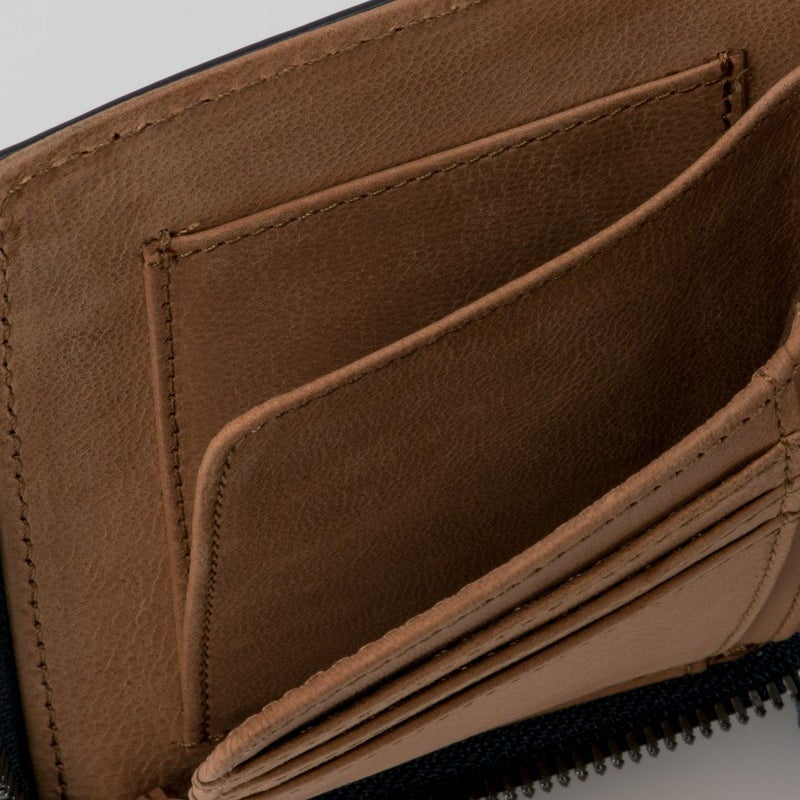 NOMADOI  アラバマ L字ファスナー折り財布(2025年秋冬限定カラー) ブルー