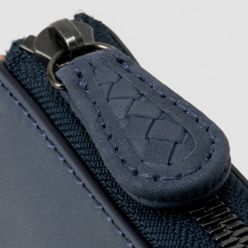 NOMADOI  アラバマ L字ファスナー折り財布(2025年秋冬限定カラー) ブルー