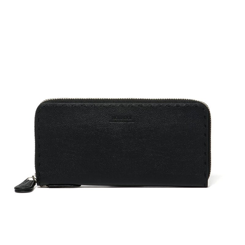 NOMADOI  Indiana ラウンドファスナー長財布 ブラック