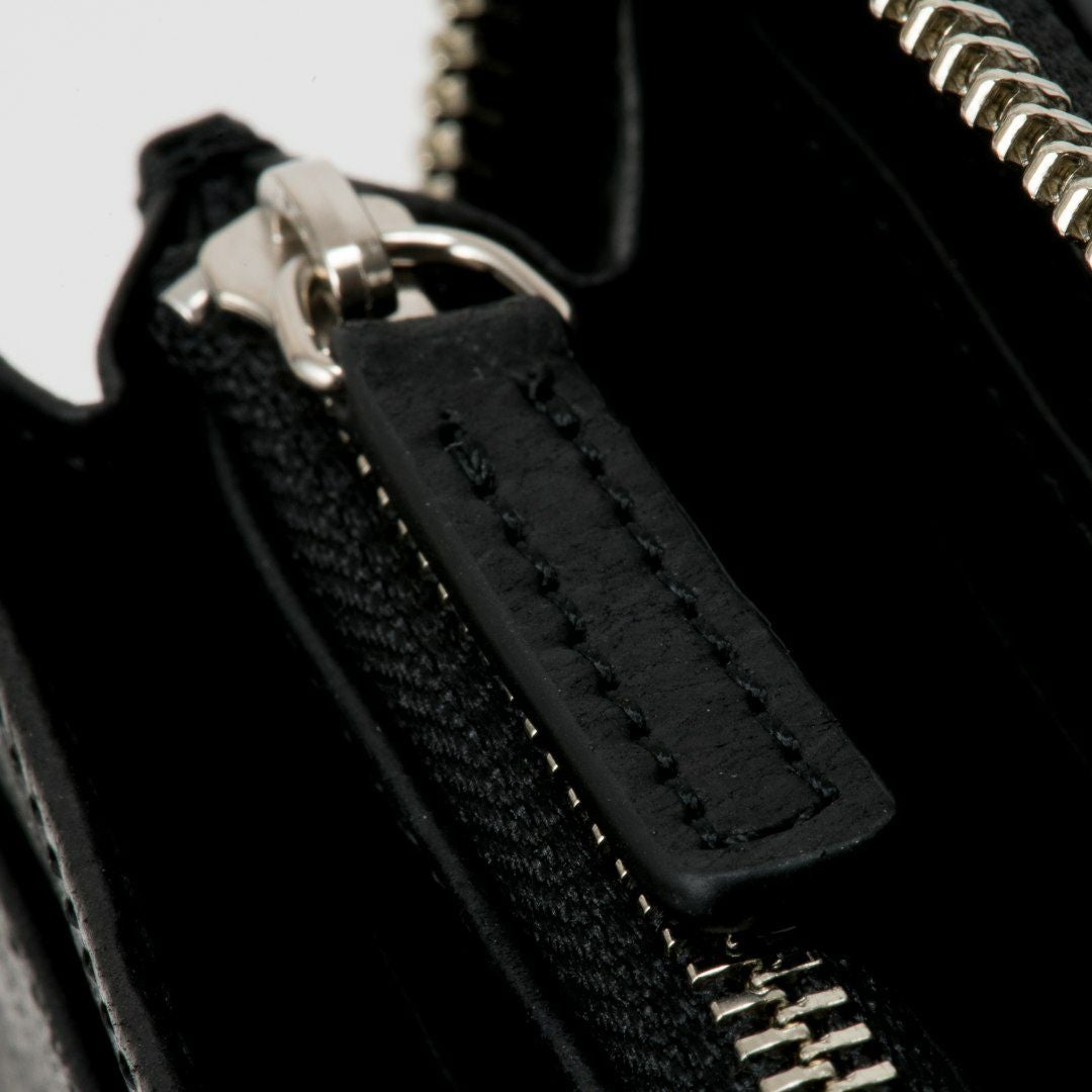 NOMADOI  Indiana ラウンドファスナー長財布 ブラック