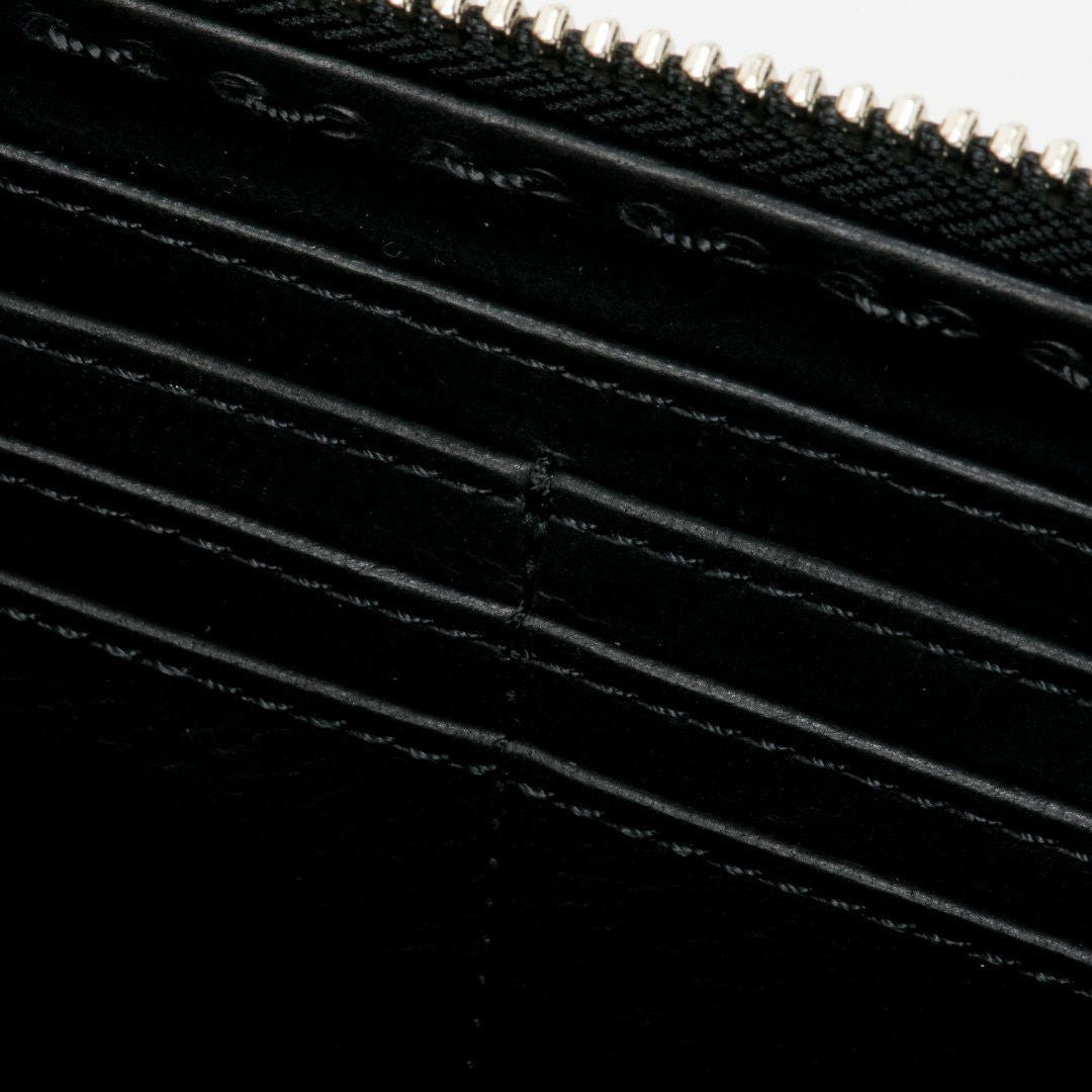 NOMADOI  Indiana ラウンドファスナー長財布 ブラック