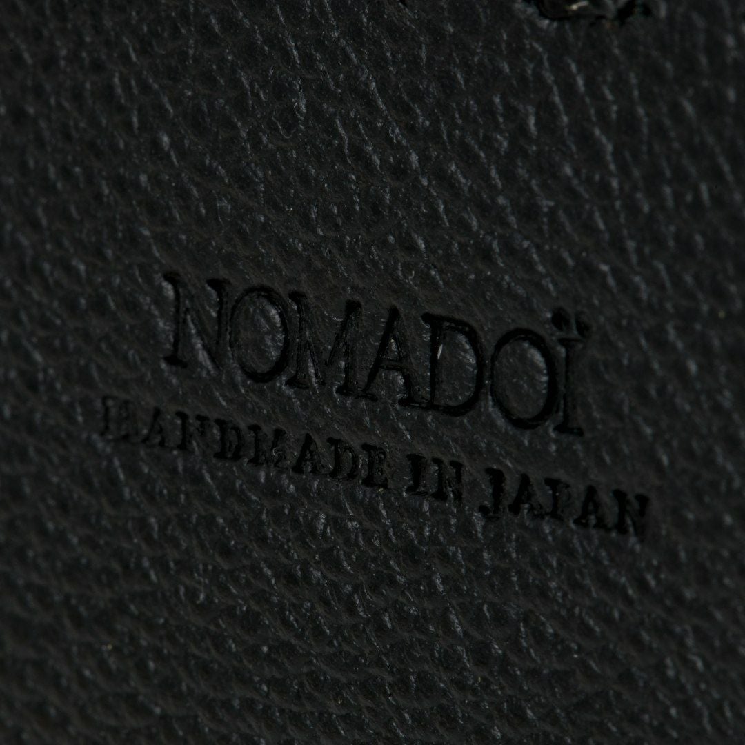 NOMADOI  Indiana ラウンドファスナー長財布 ブラック