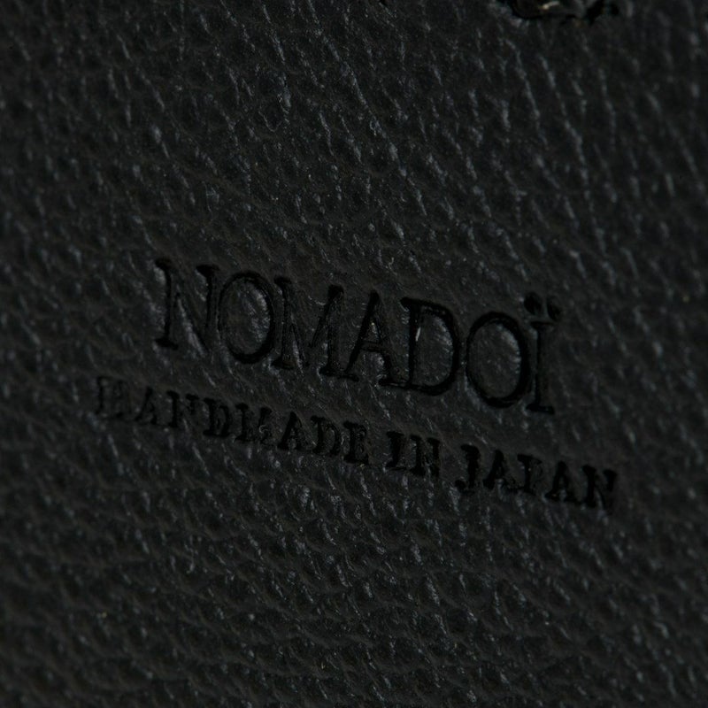 NOMADOI  Indiana ラウンドファスナー長財布 ブラック
