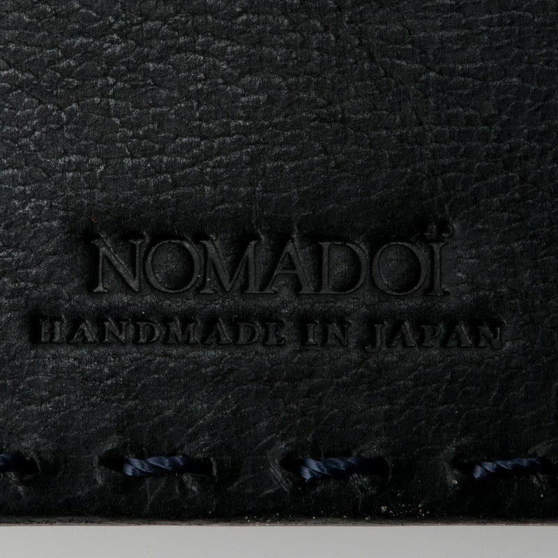 NOMADOI  Indiana 二つ折り財布 ブルーグレー