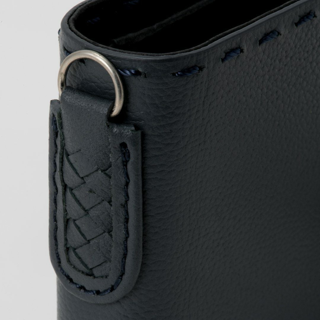 NOMADOI  Indiana 二つ折り財布 ブルーグレー