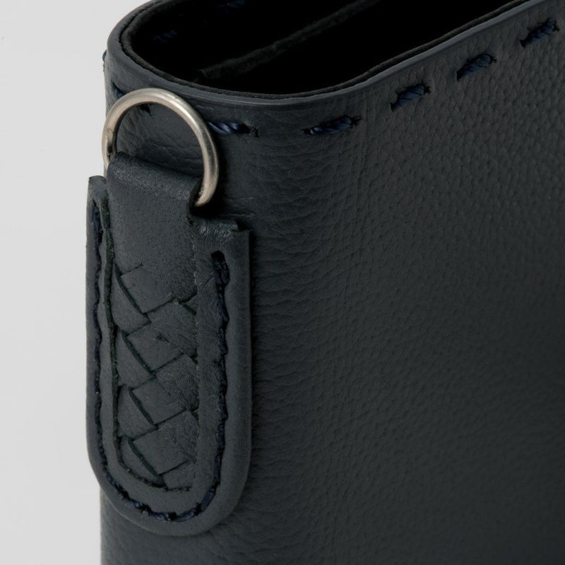 NOMADOI  Indiana 二つ折り財布 ブルーグレー