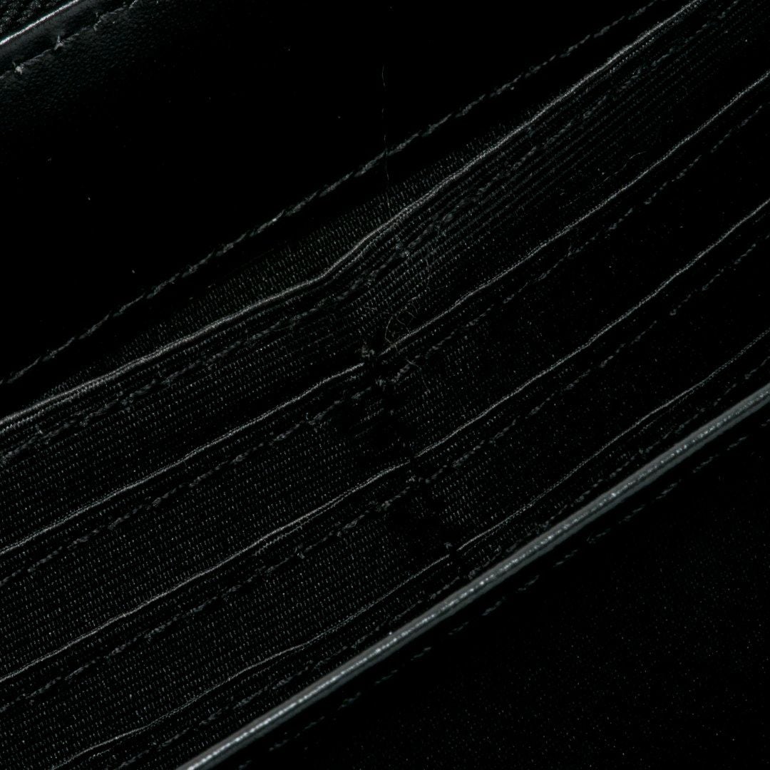 PATRICK COX  BLACK KINGS ラウンドファスナー長財布 ブラック