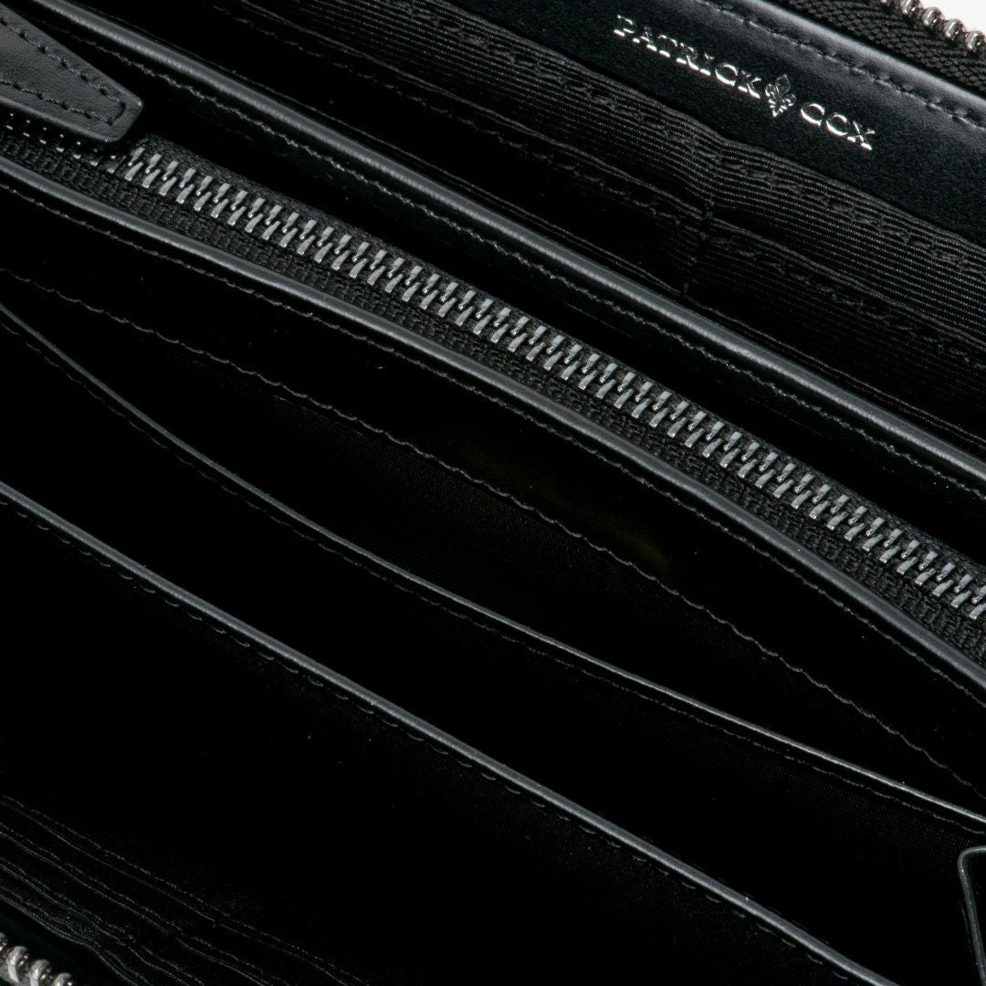 PATRICK COX BLACK KINGS ラウンドファスナー長財布 商品｜THE BAGMANIA