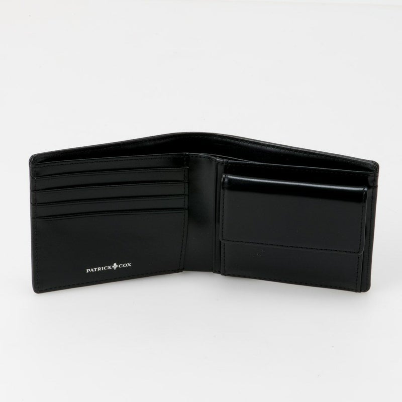 PATRICK COX  BLACK KINGS 二つ折り財布 ブラック