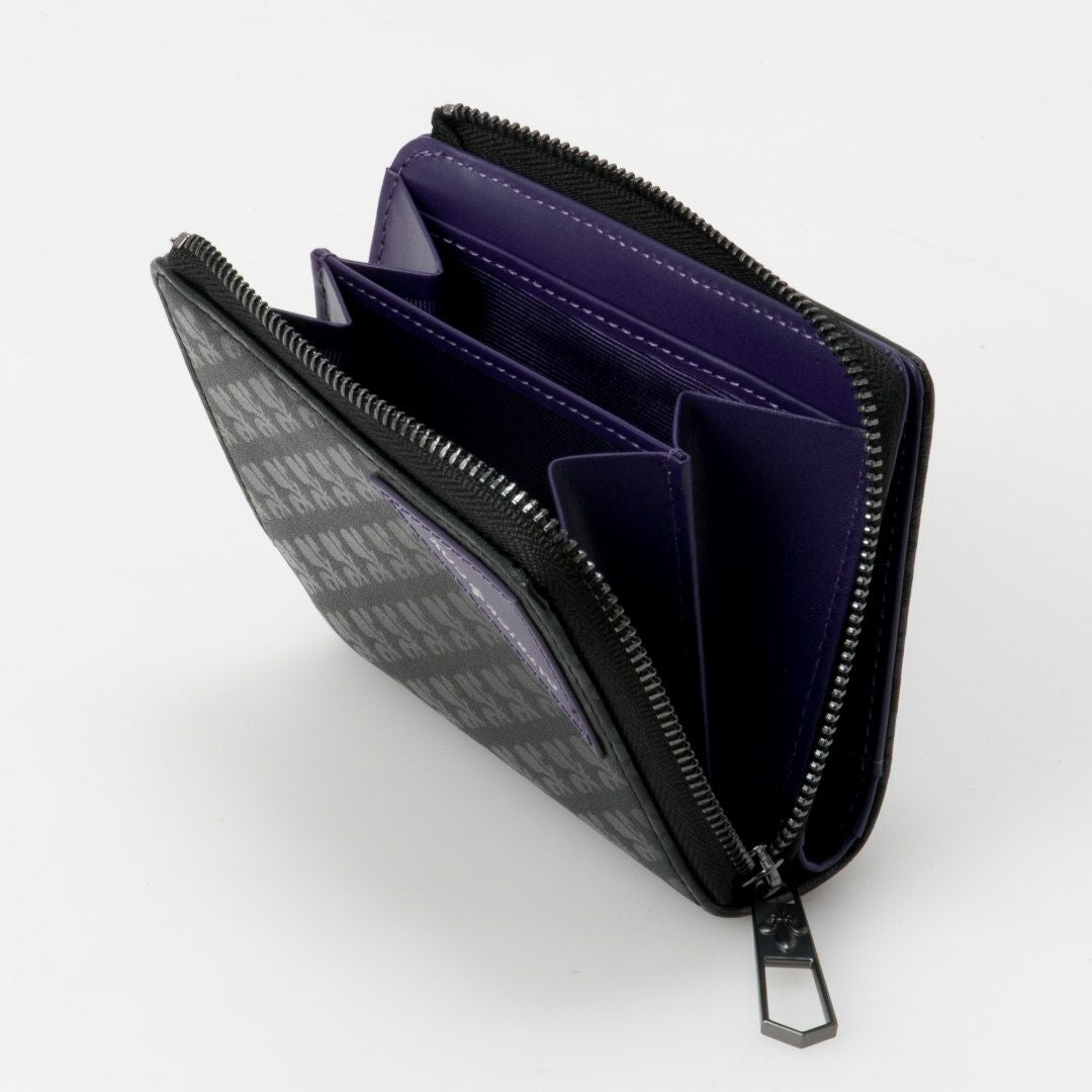 PATRICK COX BLACK KINGS L字ファスナー二つ折り財布 商品｜THE BAGMANIA
