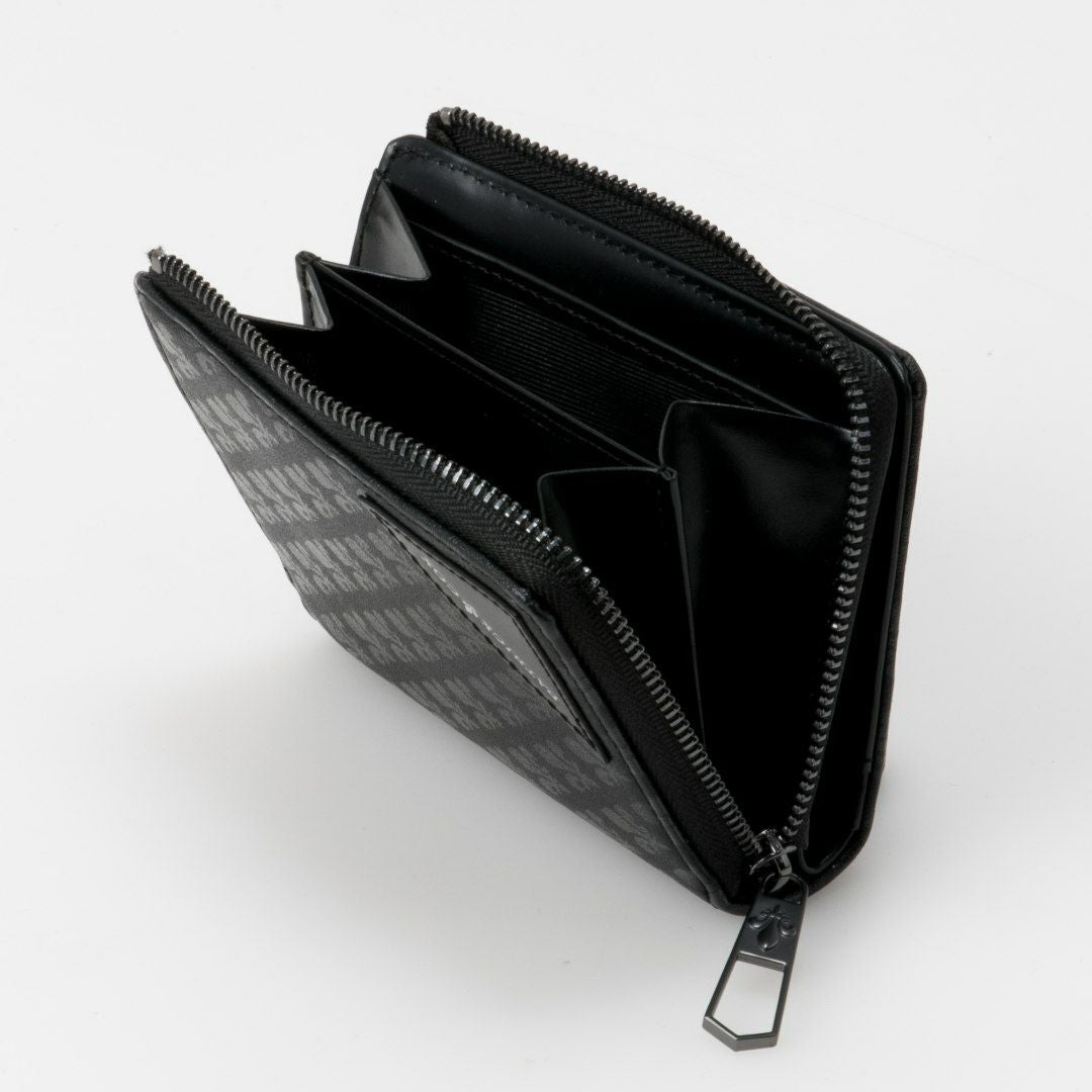 PATRICK COX BLACK KINGS L字ファスナー二つ折り財布 商品｜THE BAGMANIA