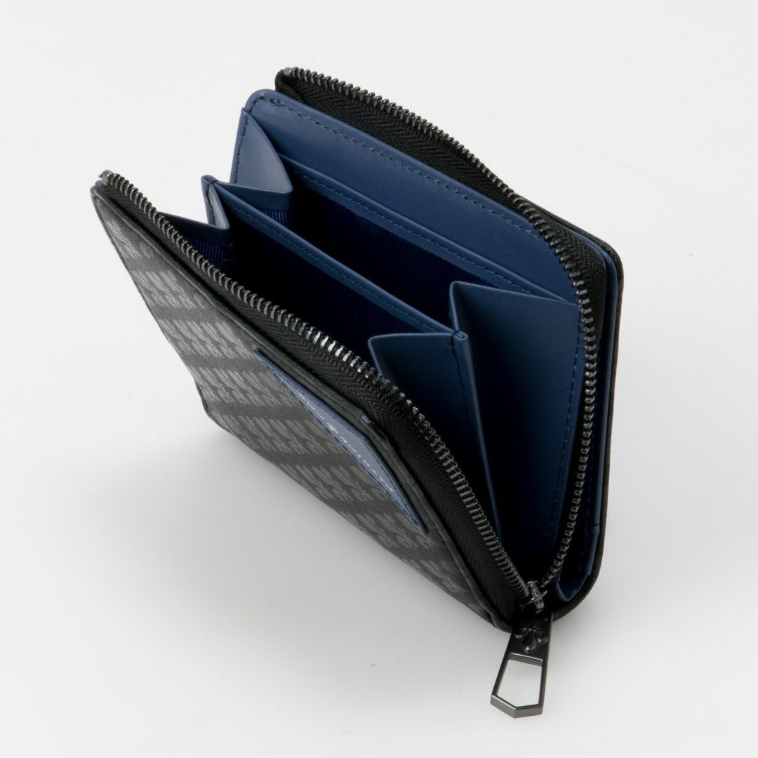 PATRICK COX BLACK KINGS L字ファスナー二つ折り財布 商品｜THE BAGMANIA