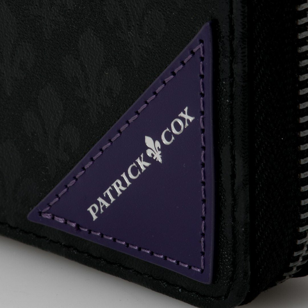 PATRICK COX BLACK KINGS L字ファスナー二つ折り財布 商品｜THE BAGMANIA