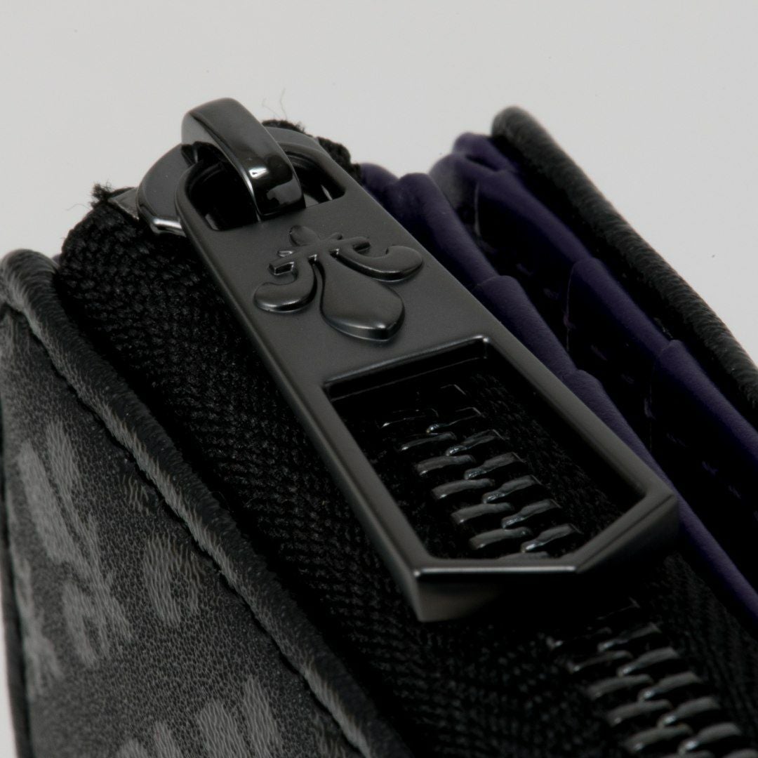PATRICK COX BLACK KINGS L字ファスナー二つ折り財布 商品｜THE BAGMANIA
