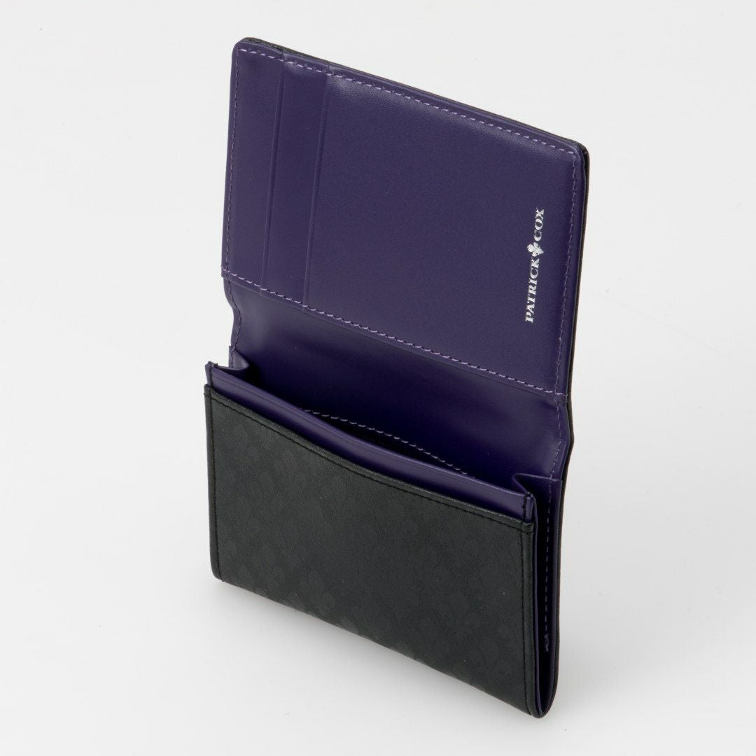 PATRICK COX  BLACK KINGS 名刺入れ パープル