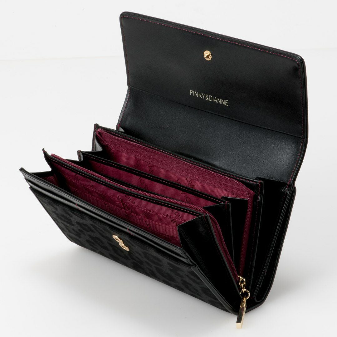 PINKY&DIANNE ソフトレオパード 長財布 商品｜THE BAGMANIA