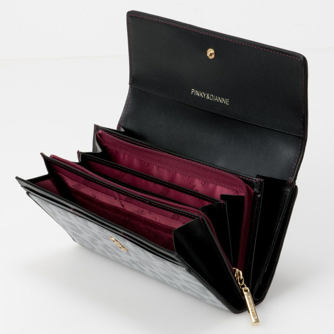 PINKY&DIANNE ソフトレオパード 長財布 商品｜THE BAGMANIA