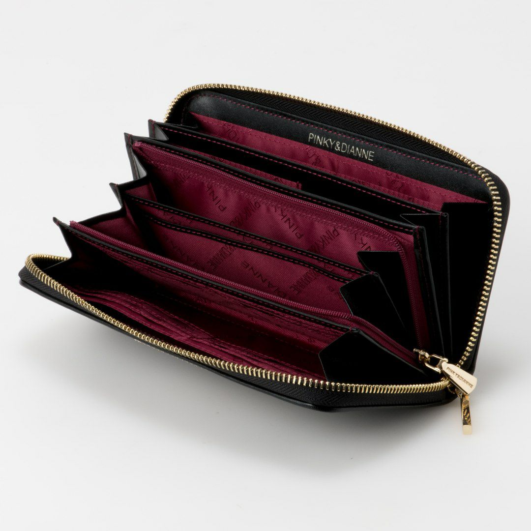PINKY&DIANNE ソフトレオパード 長財布 商品｜THE BAGMANIA