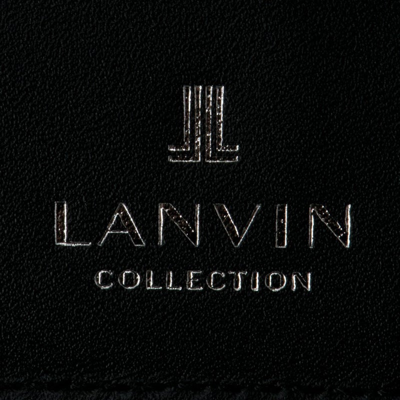 LANVIN COLLECTION couleur du vin 二つ折り財布(2025年秋冬限定カラー) ネイビー