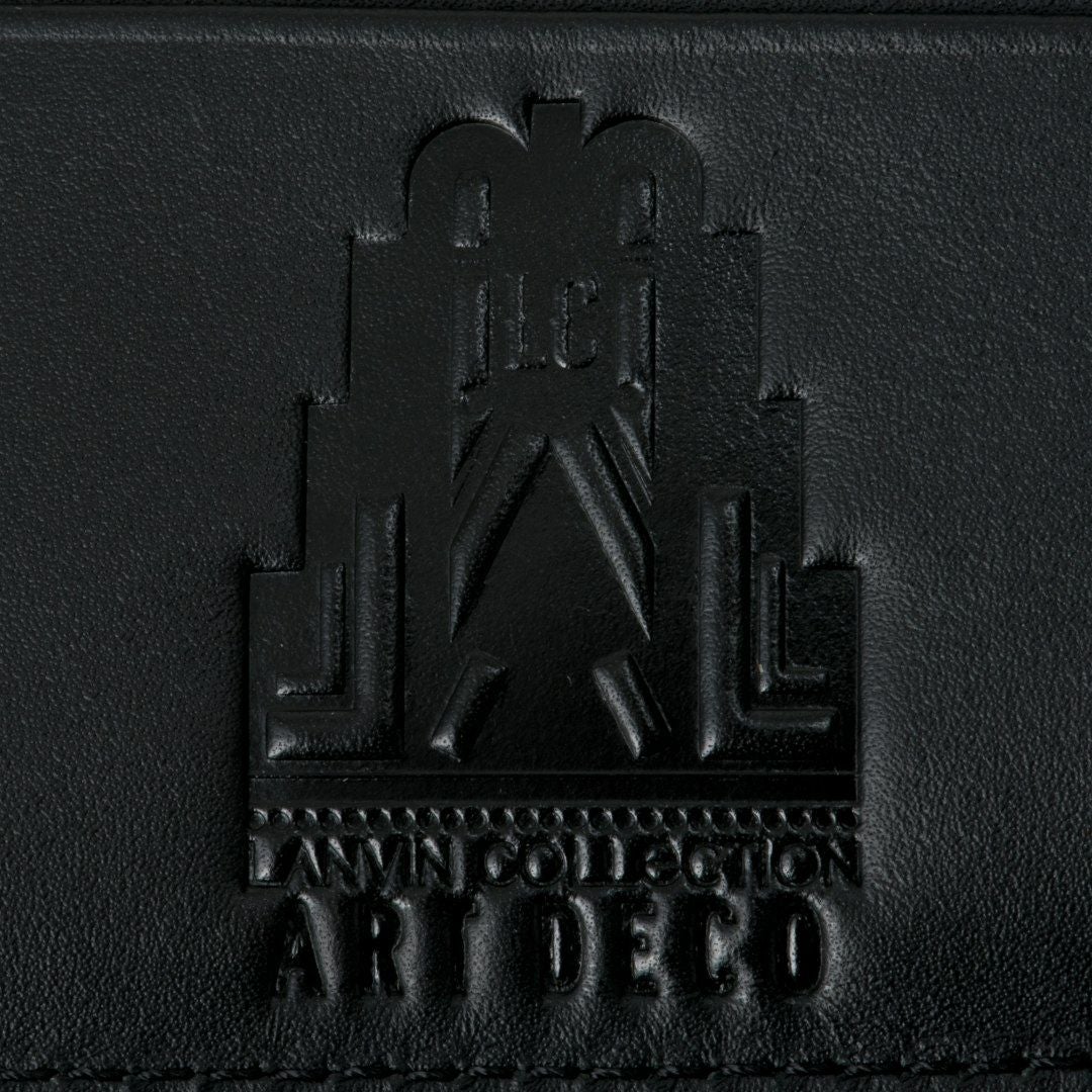 LANVIN COLLECTION couleur du vin 二つ折り財布(2025年秋冬限定カラー) ネイビー