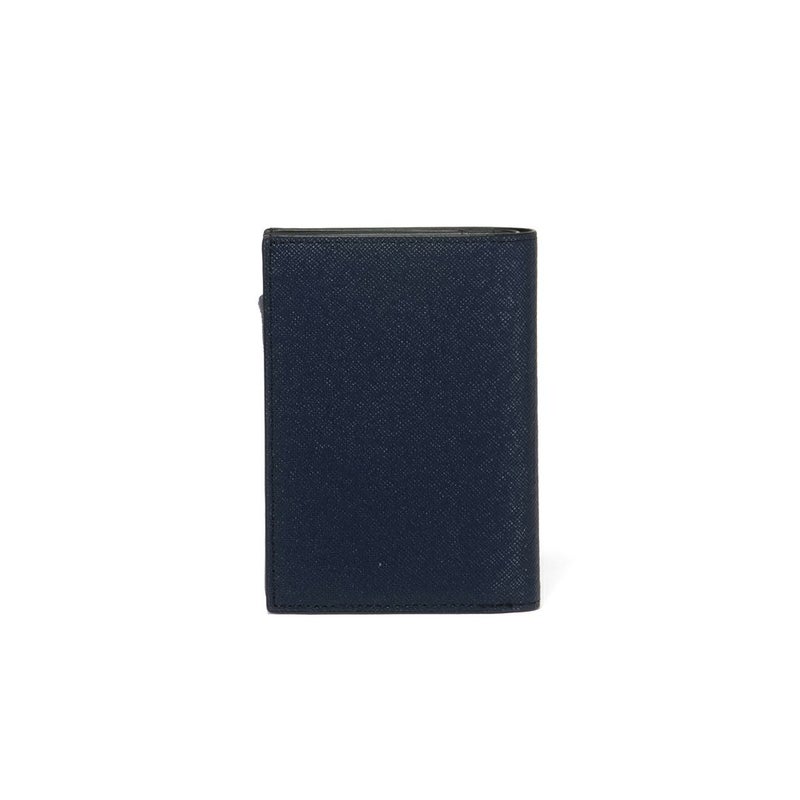 LANVIN COLLECTION couleur du vin 小銭入付二つ折り財布(縦型)(2025年秋冬限定カラー) ネイビー