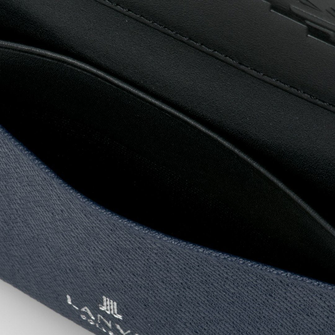 LANVIN COLLECTION couleur du vin 名刺入れ(2025年秋冬限定カラー) ネイビー