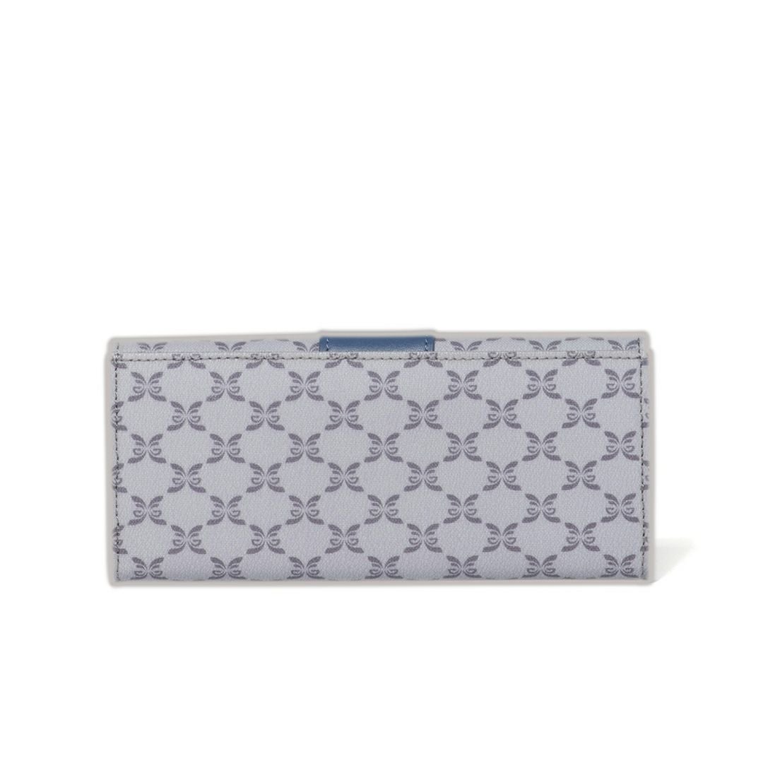 U by ungaro ミレーユ BOX長財布 ブルー