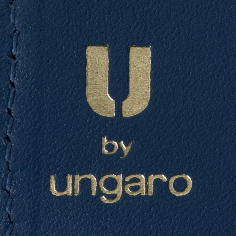 U by ungaro ミレーユ BOX長財布 ブルー