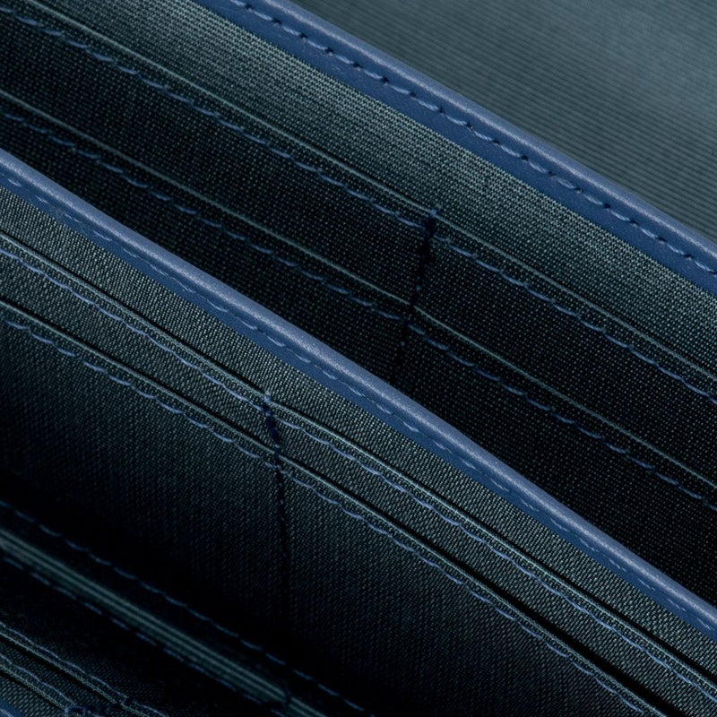 U by ungaro ミレーユ BOX長財布 ブルー