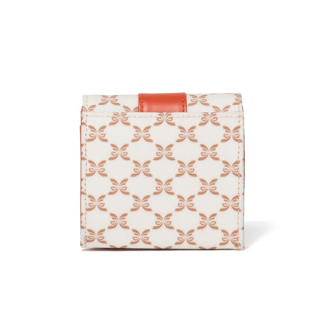  U by ungaro ミレーユ BOX折り財布 オレンジ