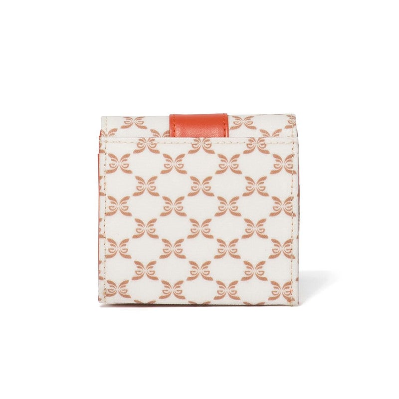  U by ungaro ミレーユ BOX折り財布 オレンジ