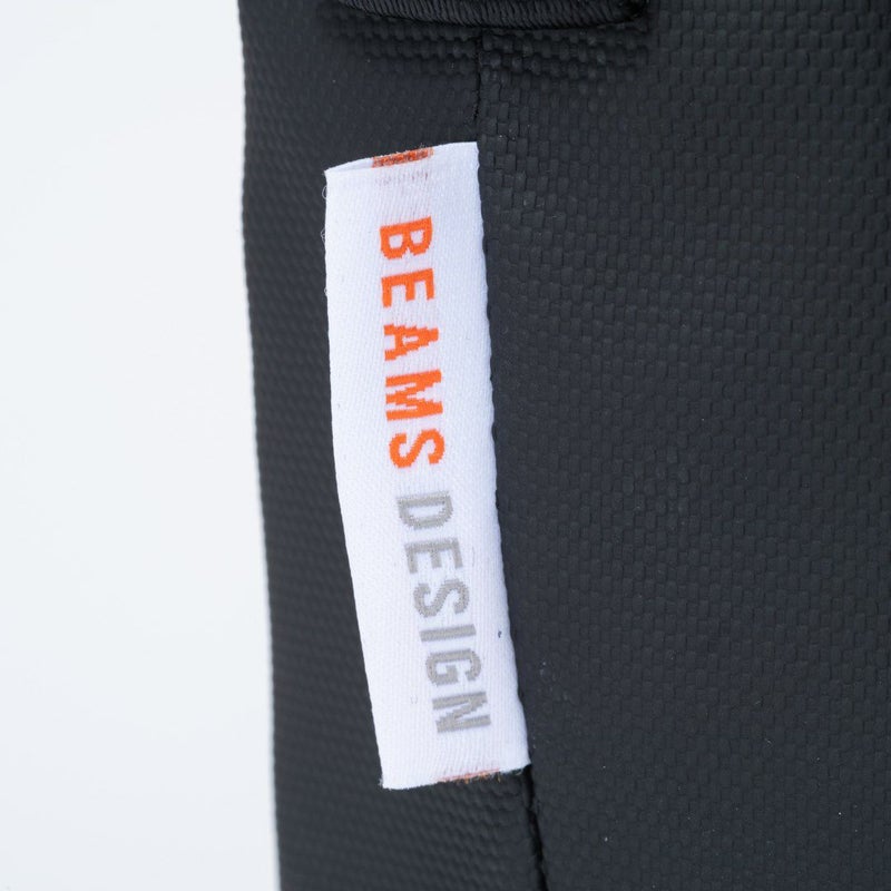 BEAMS DESIGN ELASTIC MESH ショルダーバッグ【BMMH0BSB】 ブラック