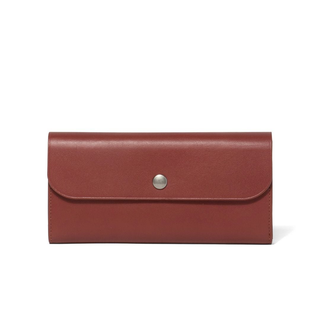 MARGARET HOWELL idea ナッシュ 長財布 レンガ