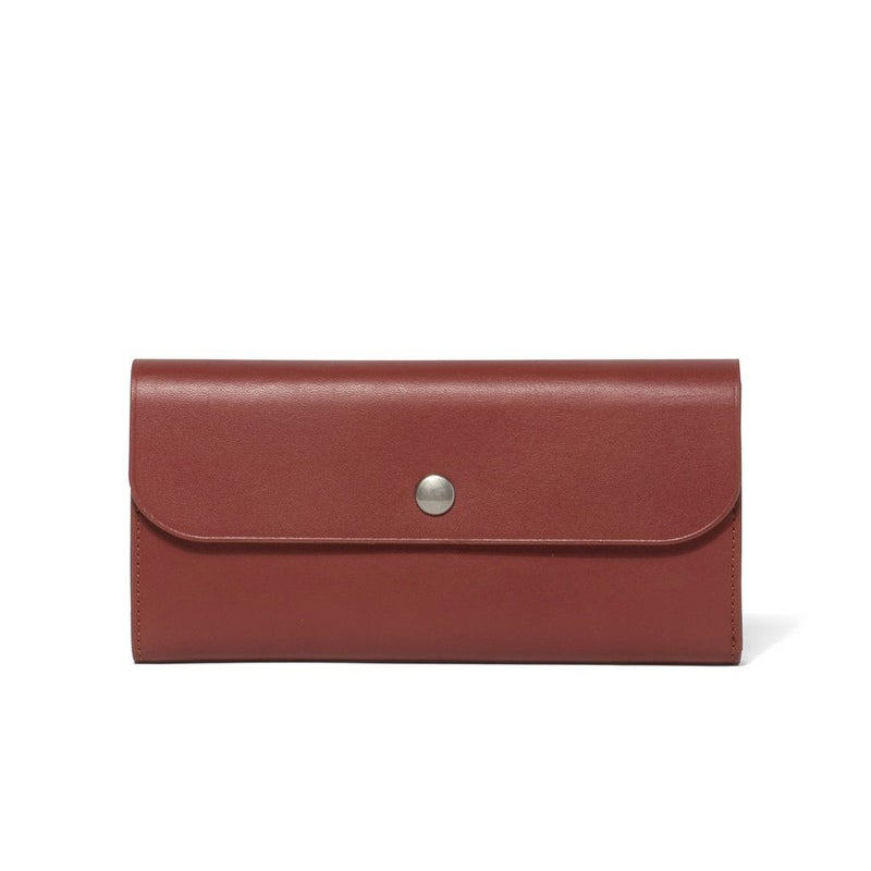 MARGARET HOWELL idea ナッシュ 長財布 レンガ