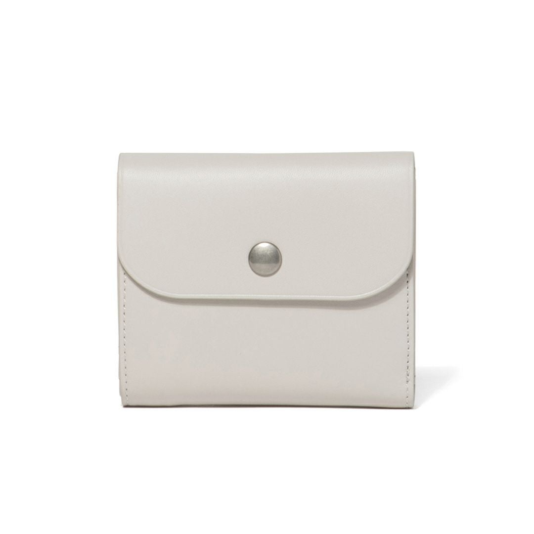 MARGARET HOWELL idea ナッシュ BOX折り財布 ライトグレー
