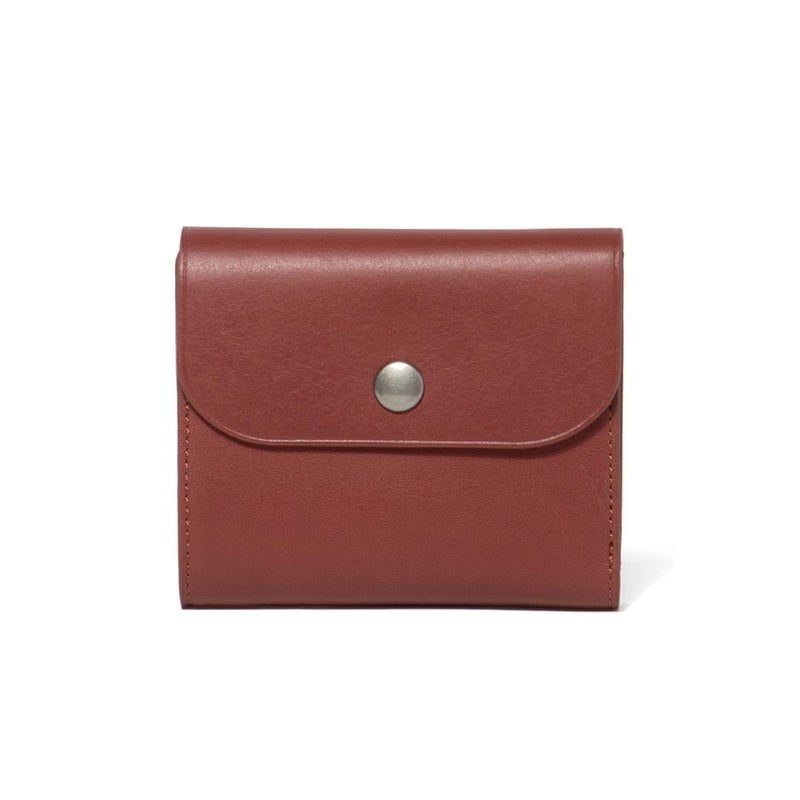 MARGARET HOWELL idea ナッシュ BOX折り財布 レンガ