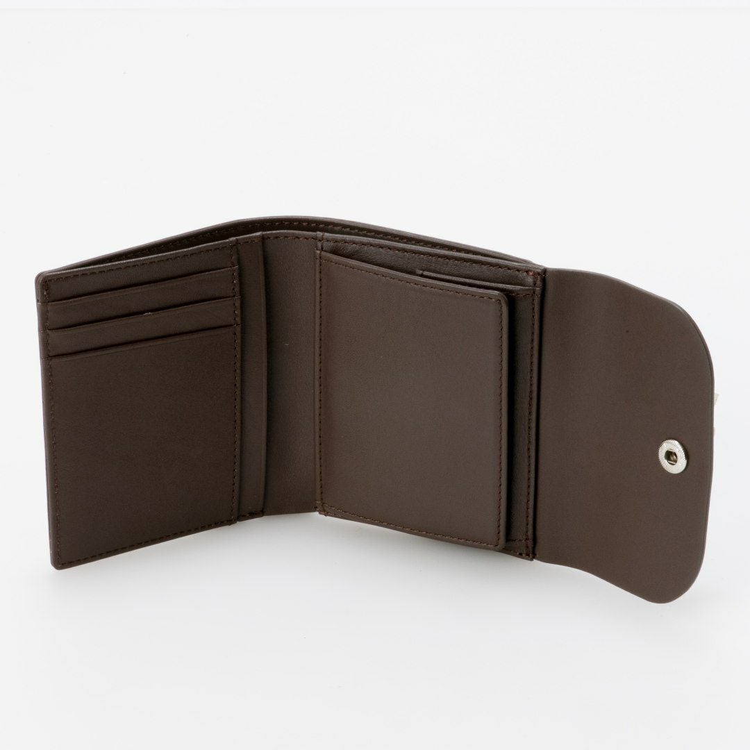 MARGARET HOWELL idea ナッシュ BOX折り財布 モカ