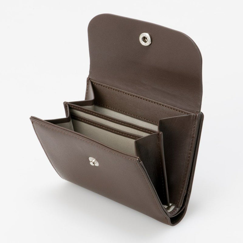 MARGARET HOWELL idea ナッシュ 折り財布 モカ