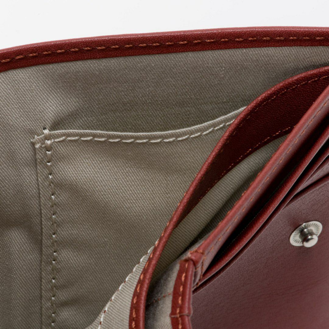 MARGARET HOWELL idea ナッシュ 折り財布 レンガ