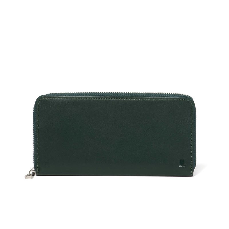 LANVIN COLLECTION SHEEP LEATHER ラウンドファスナー型長財布 グリーン