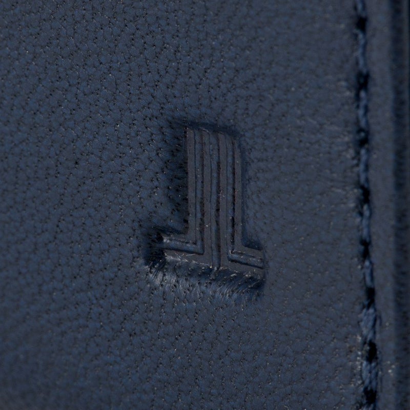 LANVIN COLLECTION SHEEP LEATHER ラウンドファスナー型長財布 ネイビー