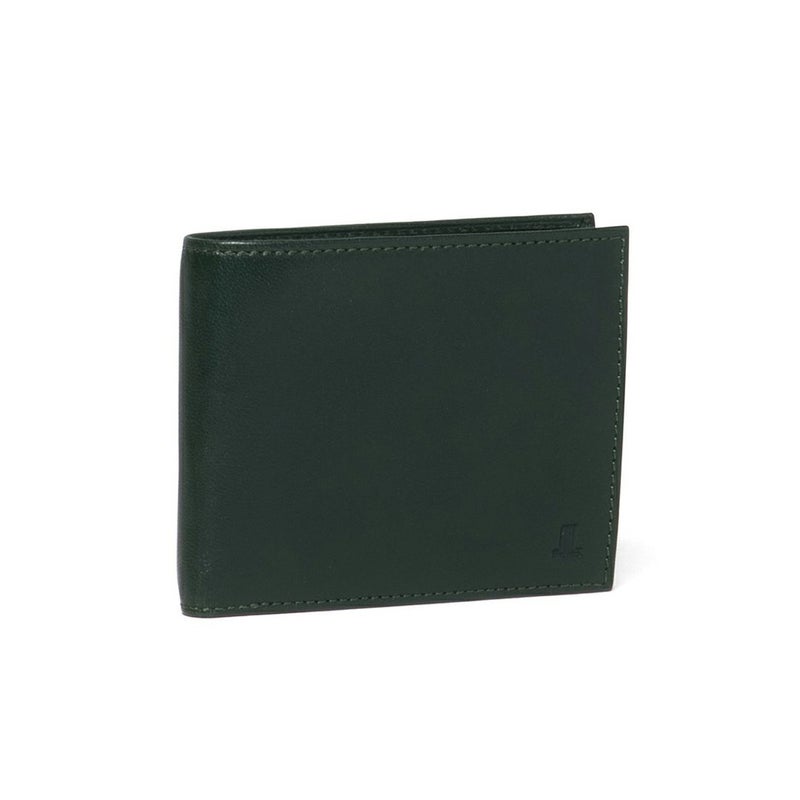 LANVIN COLLECTION SHEEP LEATHER 二つ折り財布 グリーン