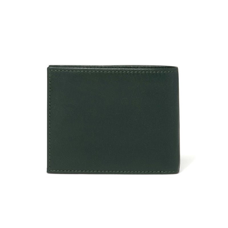 LANVIN COLLECTION SHEEP LEATHER 二つ折り財布 グリーン