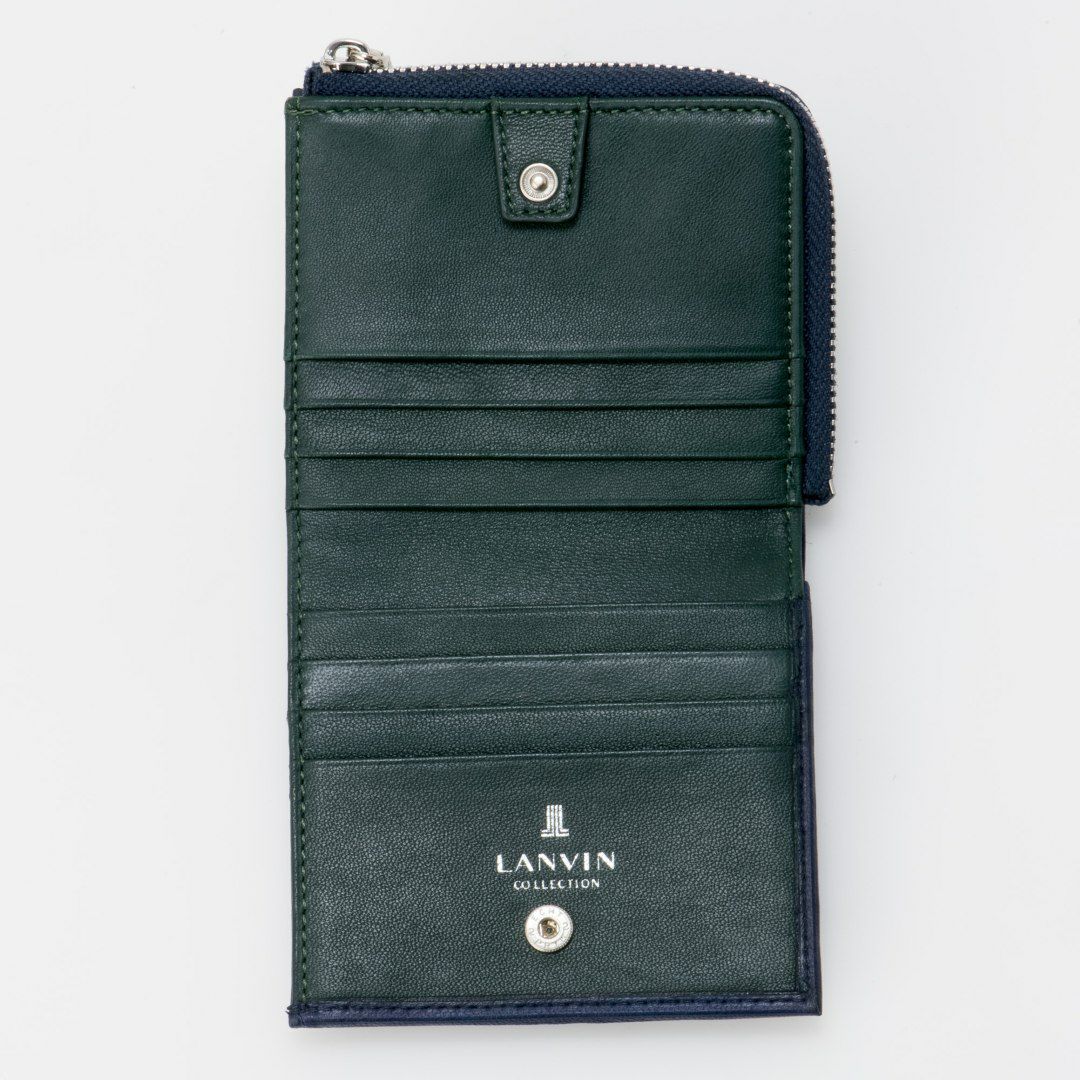 LANVIN COLLECTION SHEEP LEATHER L字ファスナー折り財布 商品｜THE