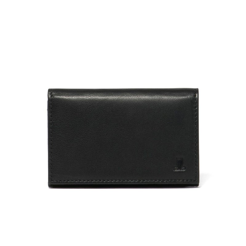 LANVIN COLLECTION SHEEP LEATHER 名刺入れ ブラック
