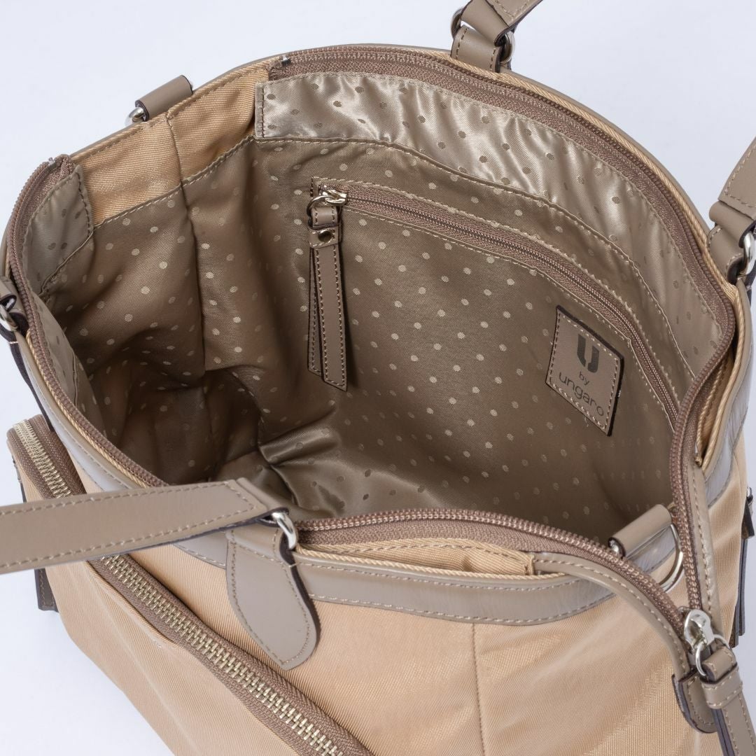 U by ungaro アリス 2WAYトート ベージュ