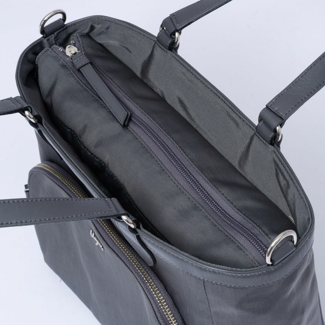 U by ungaro アリス 2WAYトート グレー