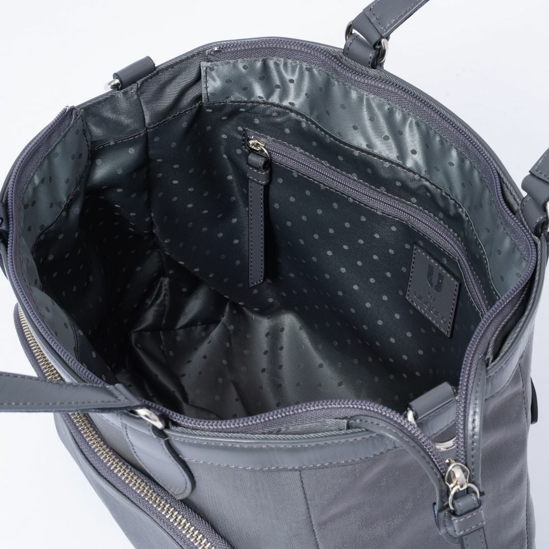 U by ungaro アリス 2WAYトート グレー